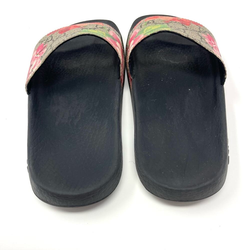 SOLD Gucci GG Blooms Supreme Floral Slide Slip On Sandal EU 36 - Picture 5 of 13
